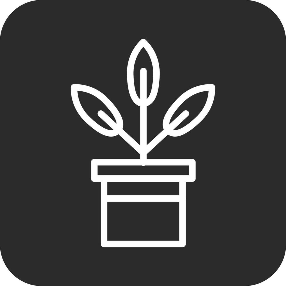 Plant Pot Vector Icon