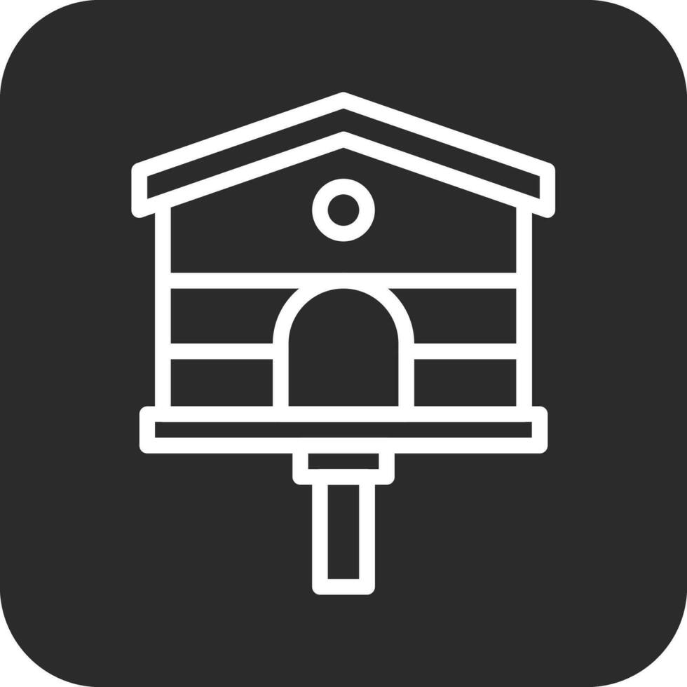 Birds House Vector Icon