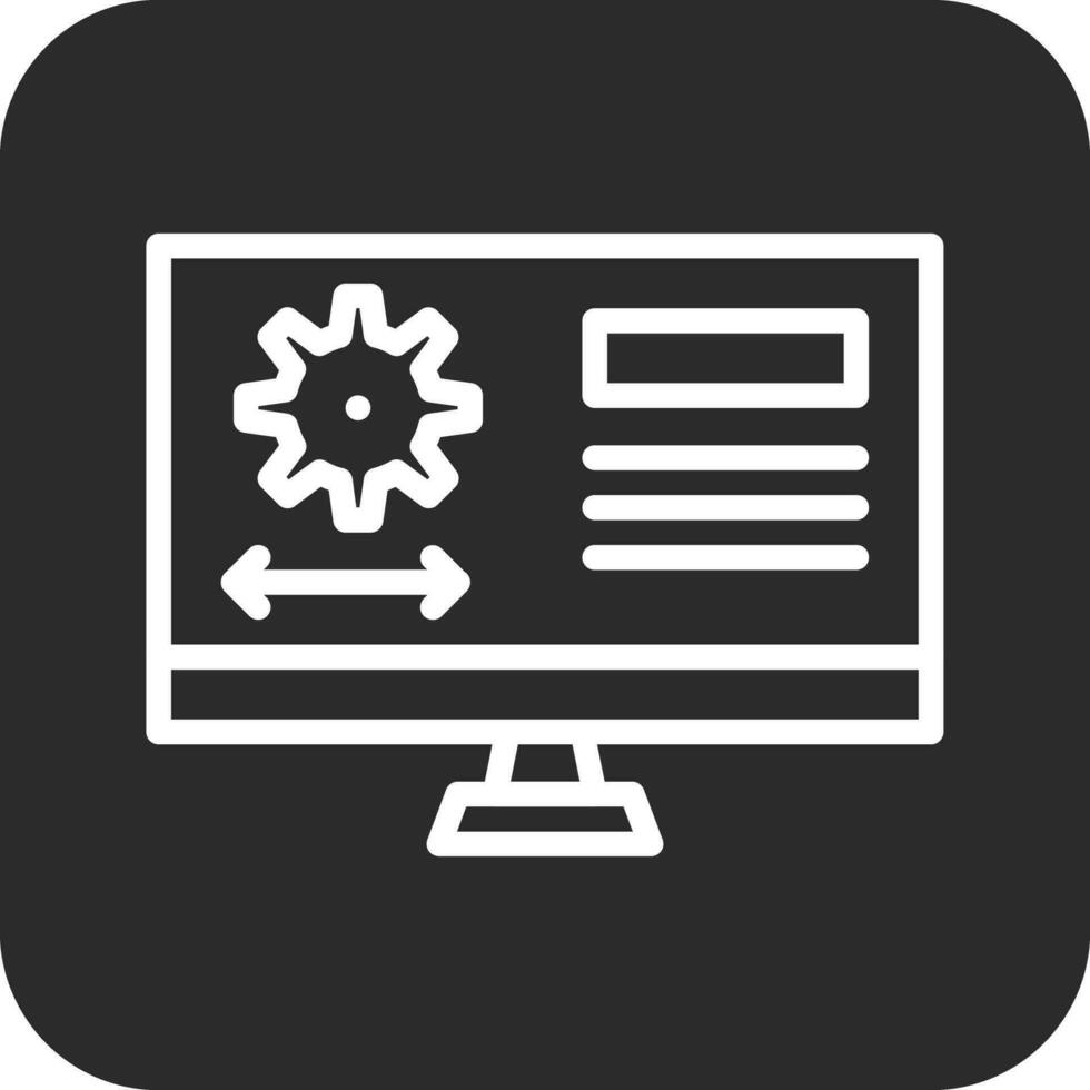 Cad Engineering Vector Icon