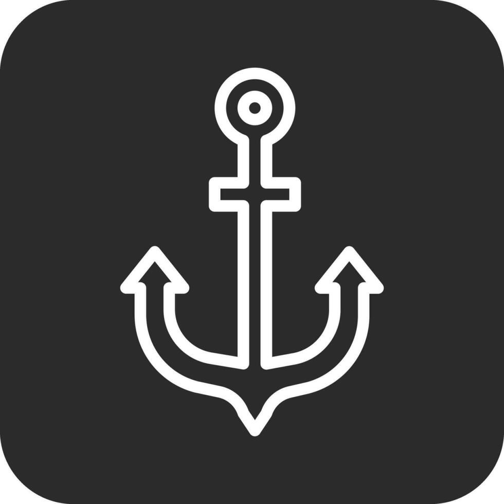 Ship Anchor Vector Icon