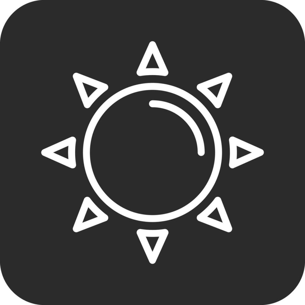 Sun Vector Icon