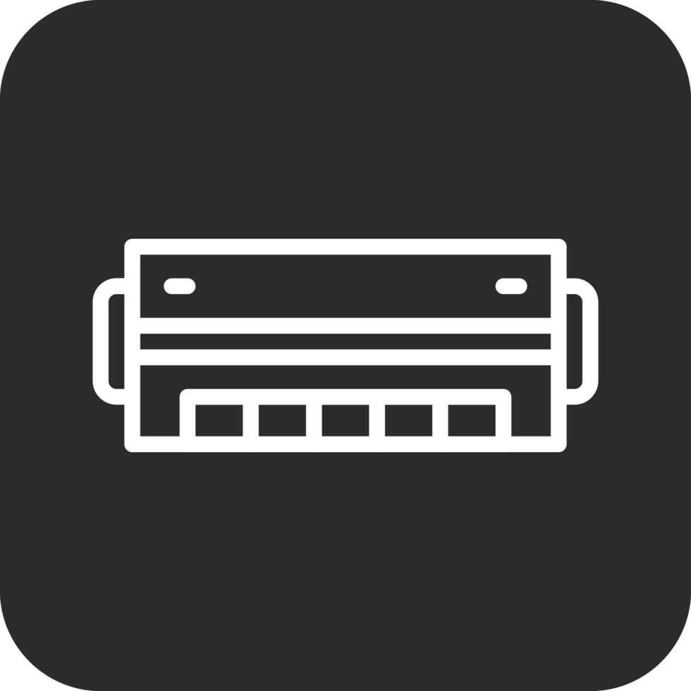Harmonica Vector Icon