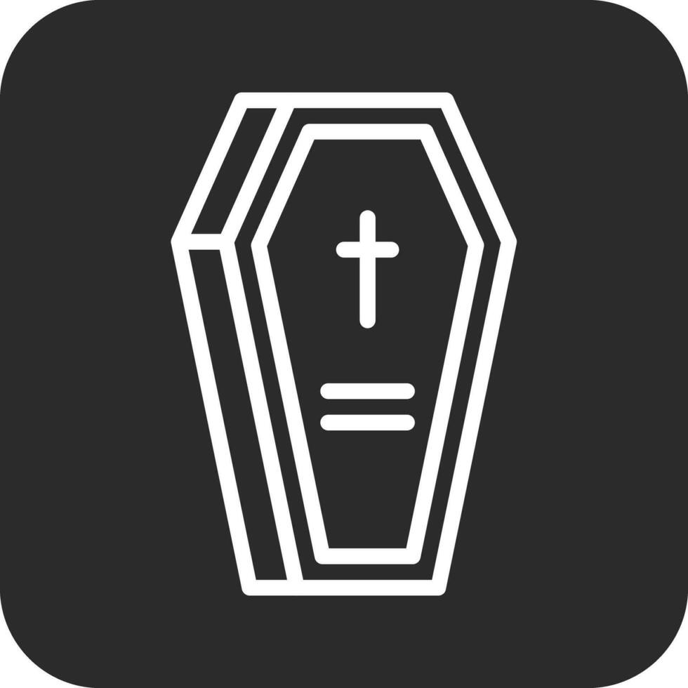 Coffin Vector Icon