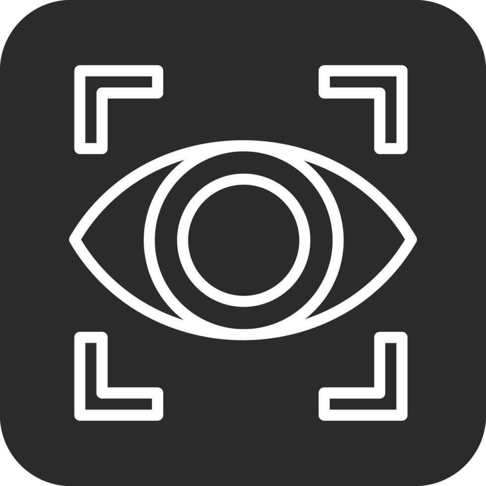 Eye Scanner Vector Icon