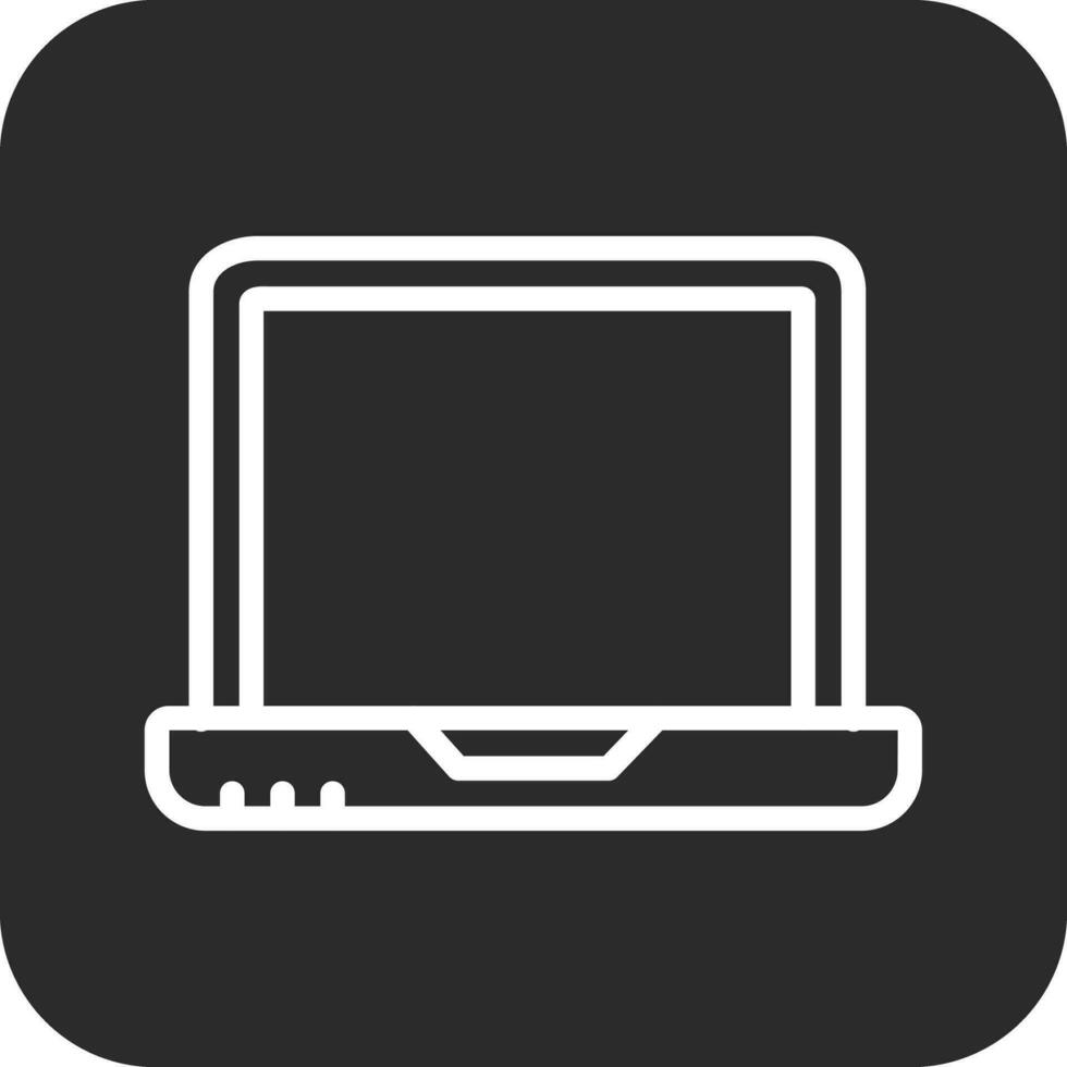 icono de vector de laptop