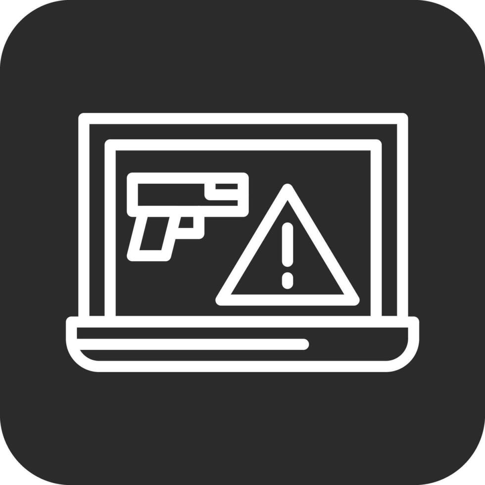 Online Robbery Vector Icon