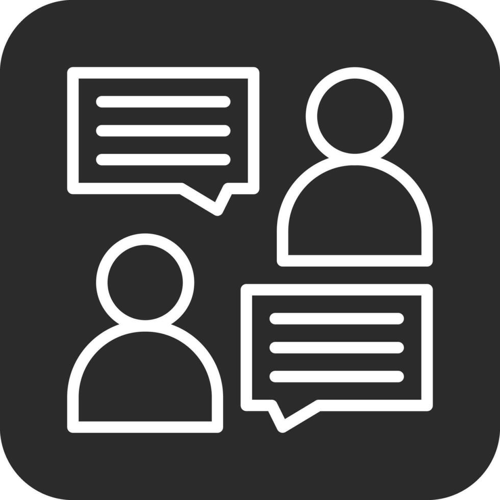 Interview Vector Icon