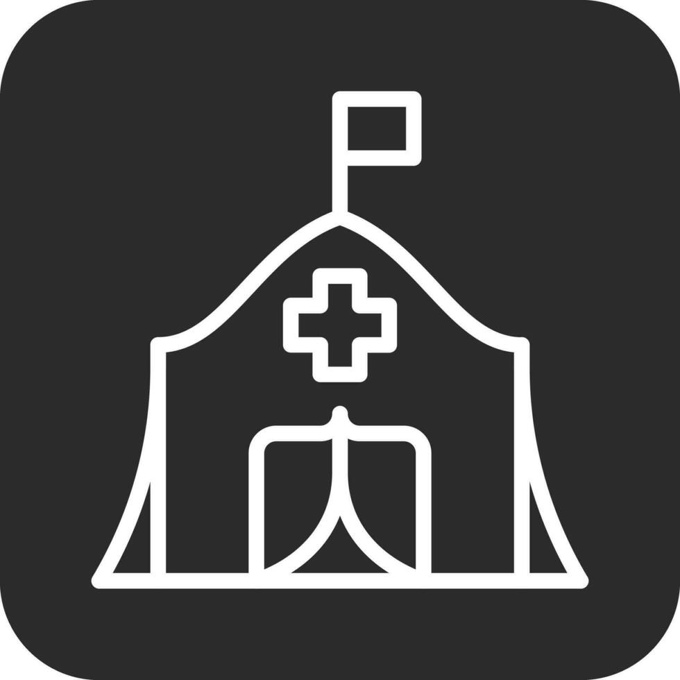 Refugee Camp Vector Icon