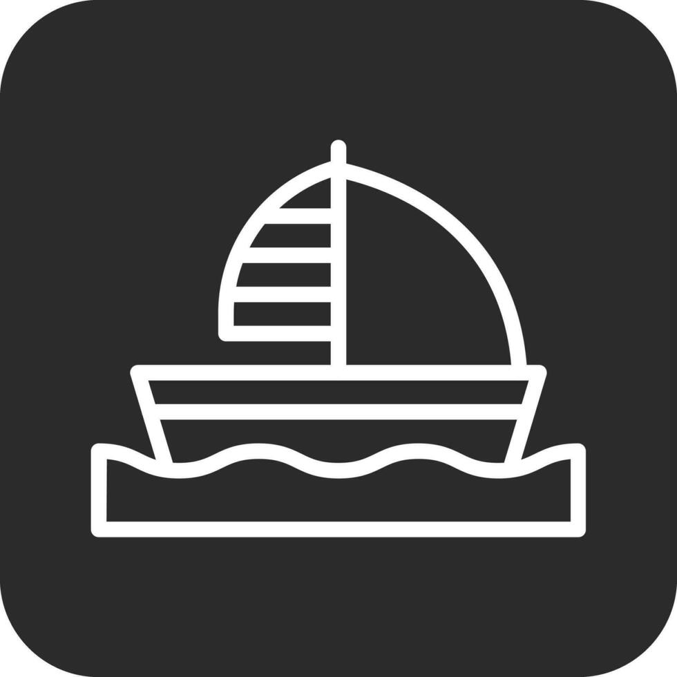 Dinghy Vector Icon