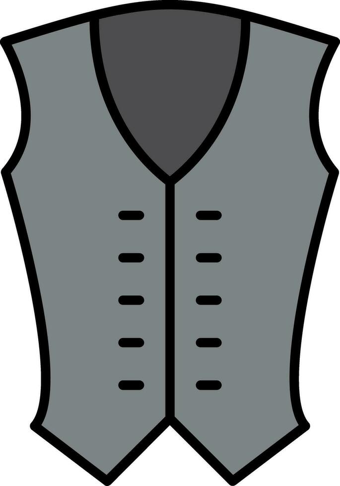 Vasket Line Filled Icon vector