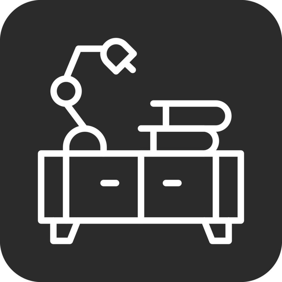 Table Lamp Vector Icon