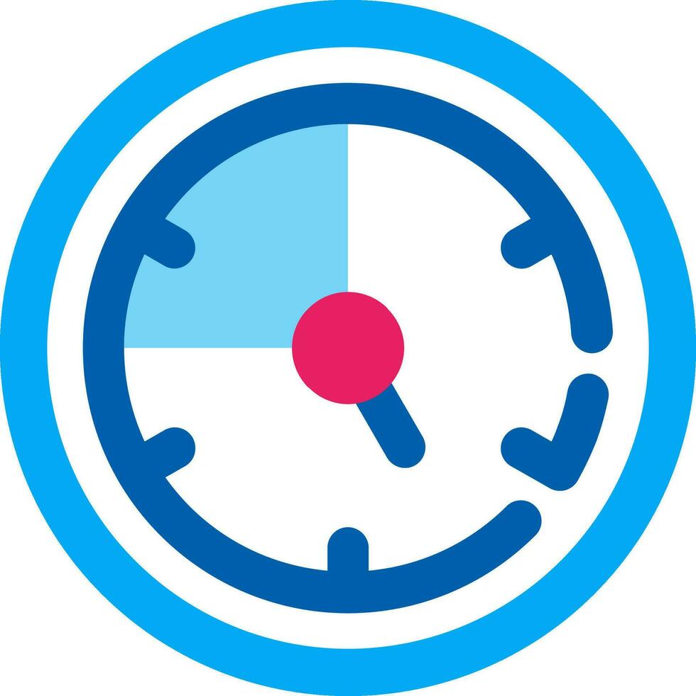 Time Line Filled Icon vector