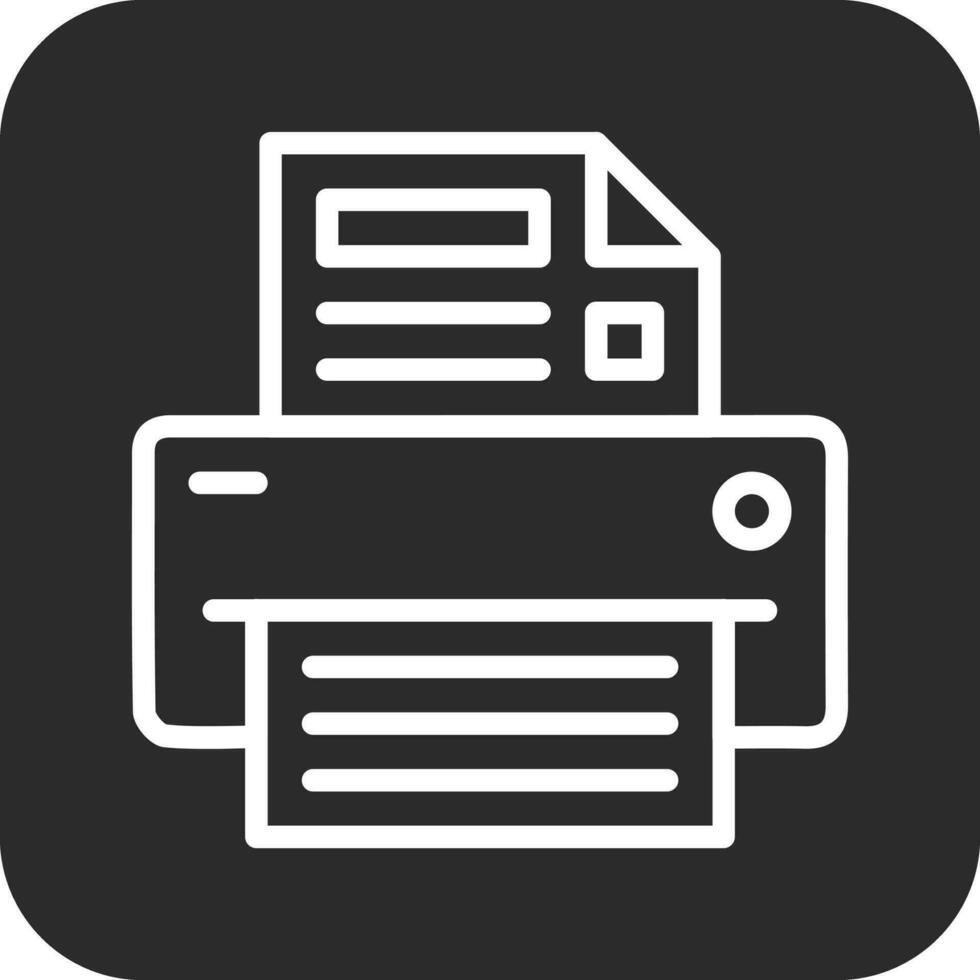 Printer Vector Icon