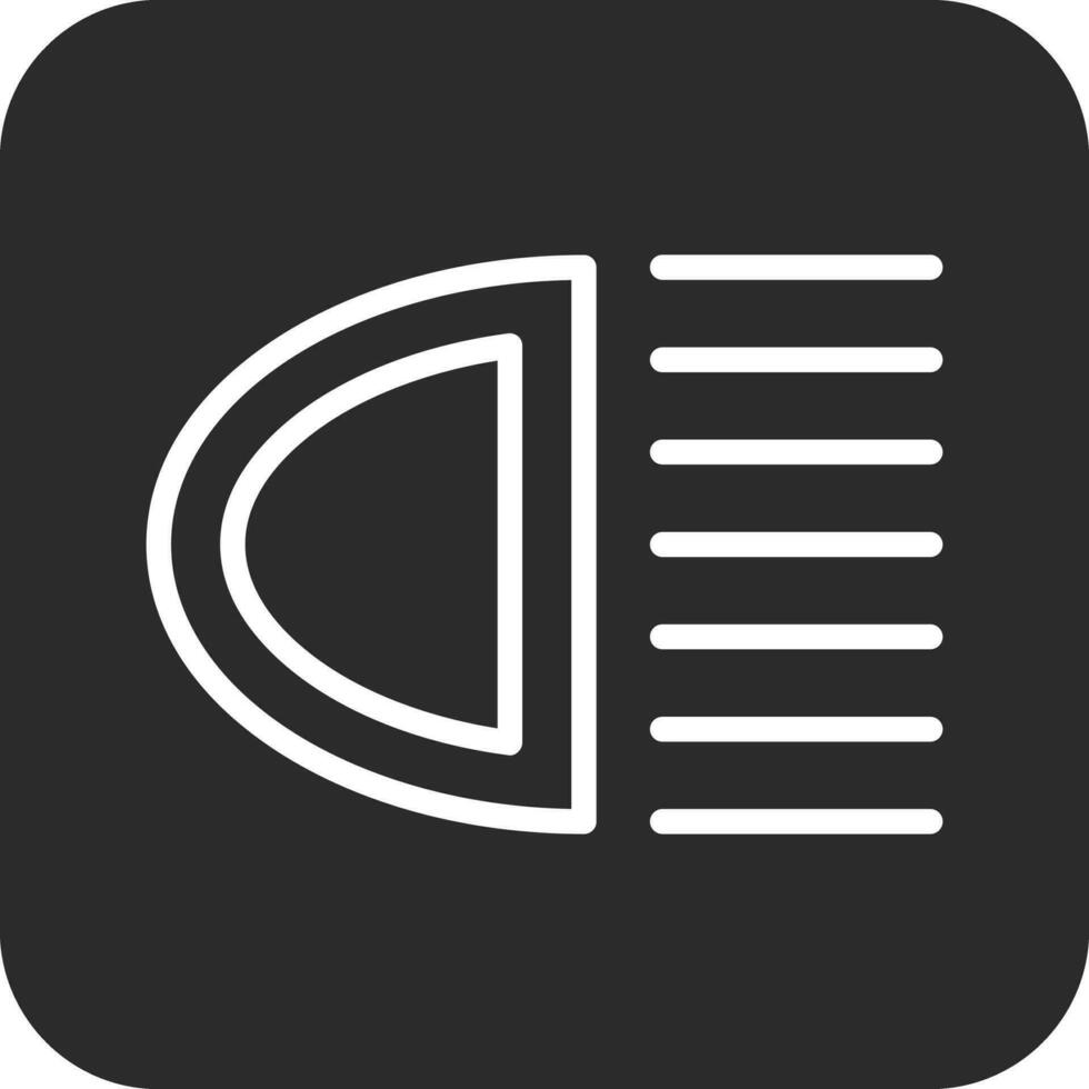 Headlight Vector Icon