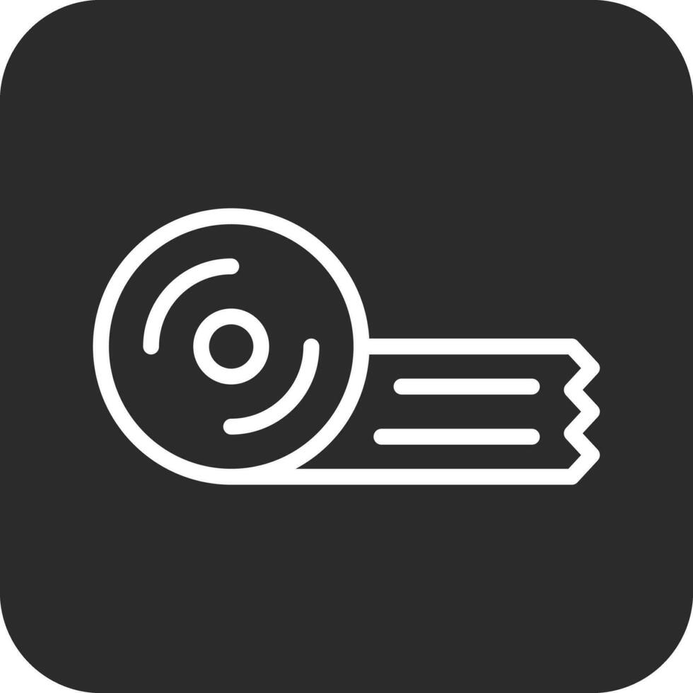 Stickey Tape Vector Icon