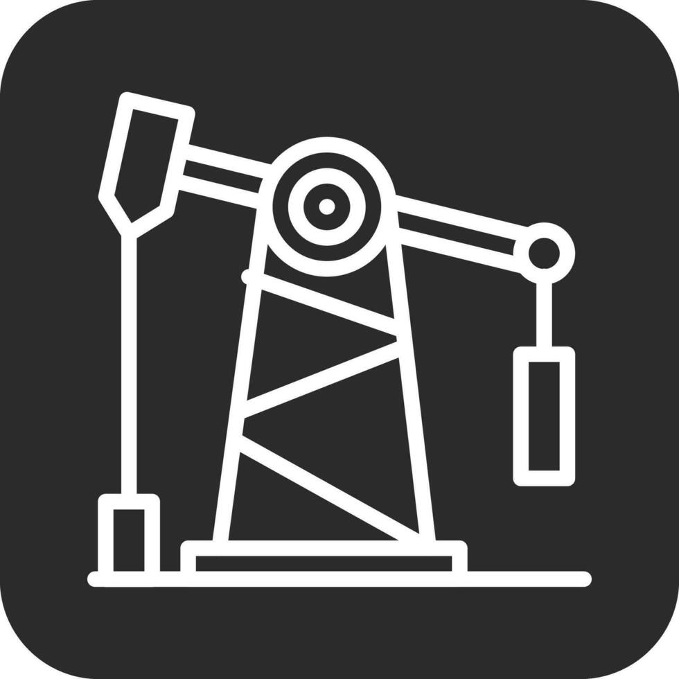 Oil Refinery Vector Icon