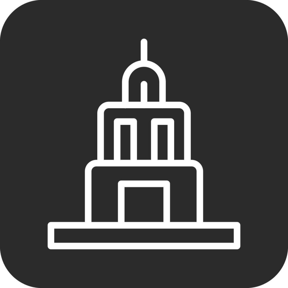 Old Building Vector Icon