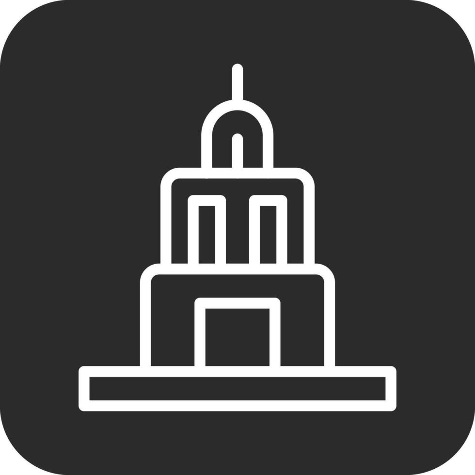 Old Building Vector Icon