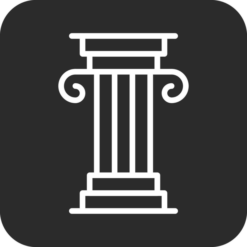 Pillar Vector Icon