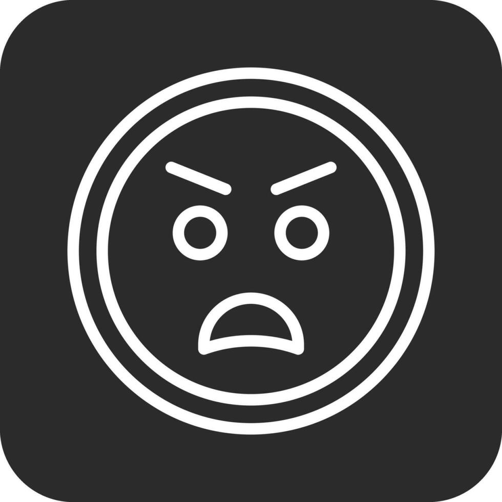 Anger Vector Icon