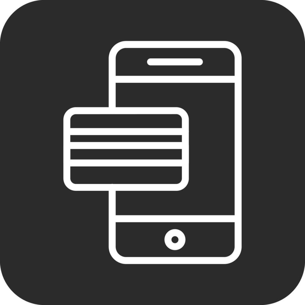 Mobile Banking Vector Icon