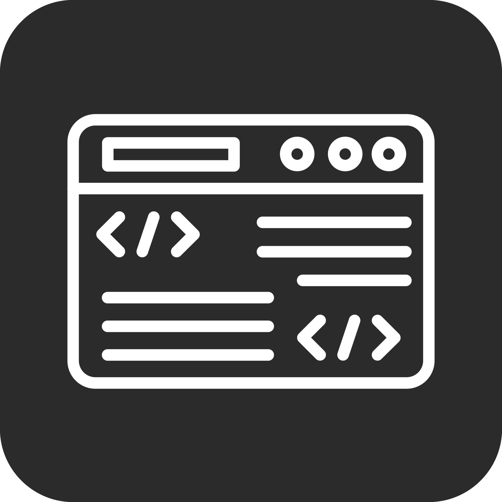 Programming Vector Icon 36740285 Vector Art at Vecteezy