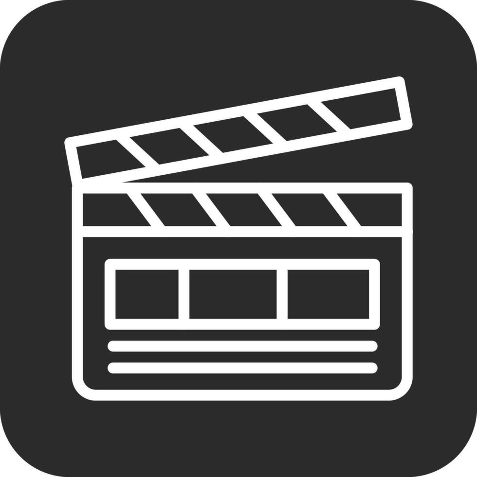 Clapperboard Vector Icon