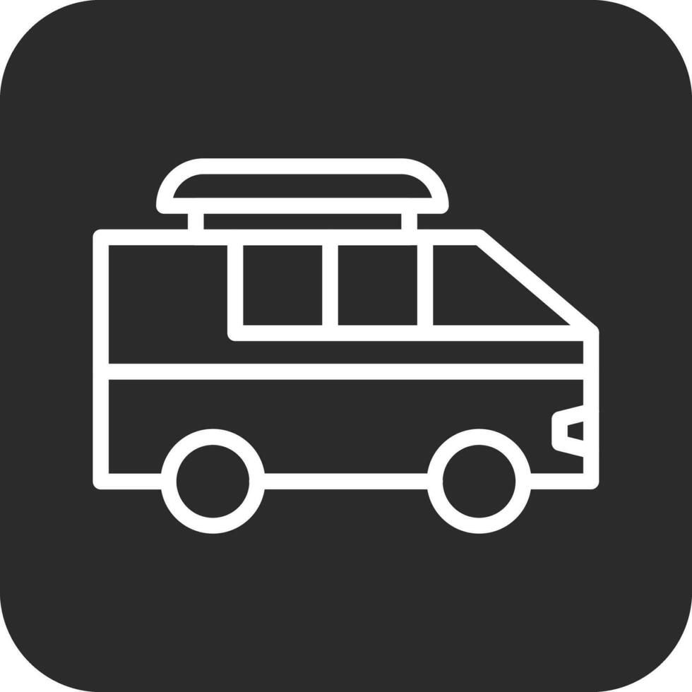 Surf Van Vector Icon