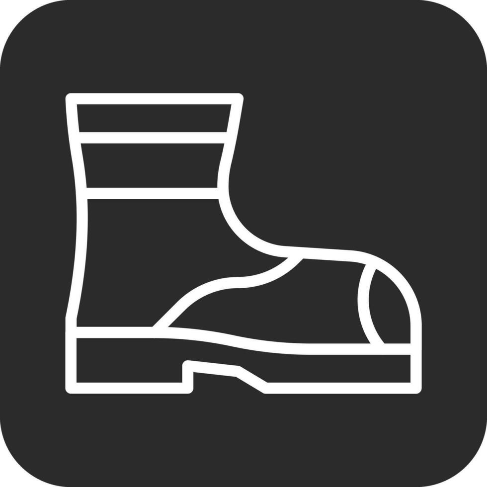 Firefighter Boots Vector Icon
