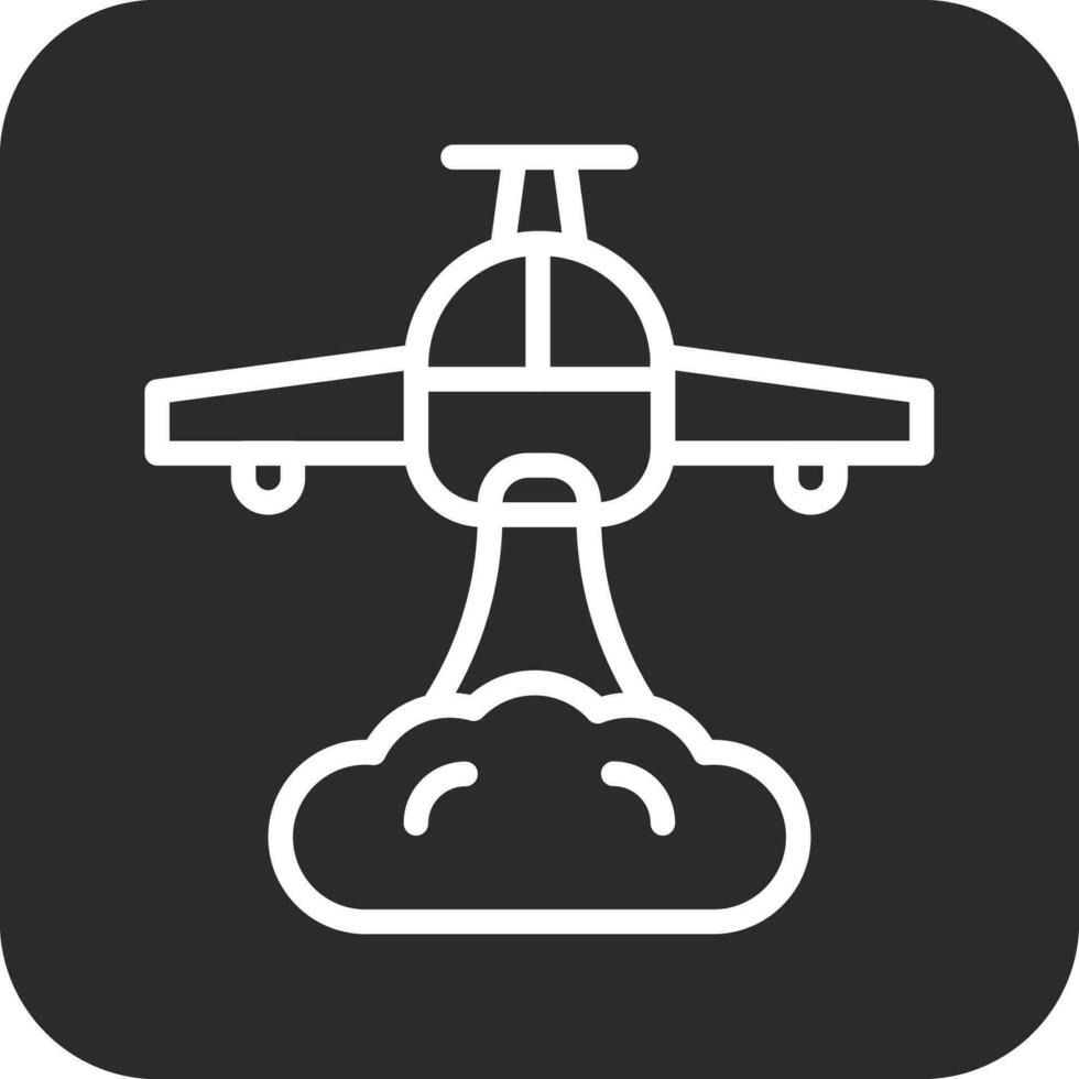 Firefighter Plane Vector Icon