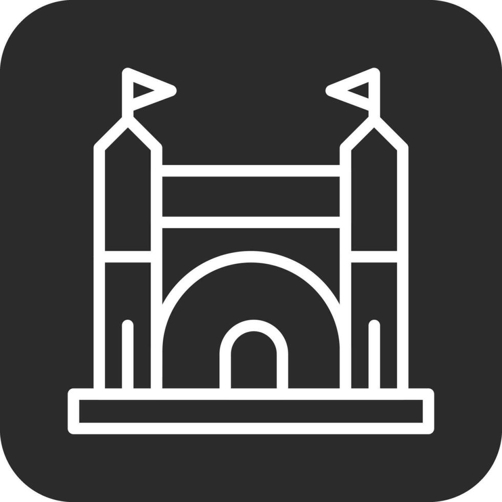 Bouncy Castle Vector Icon