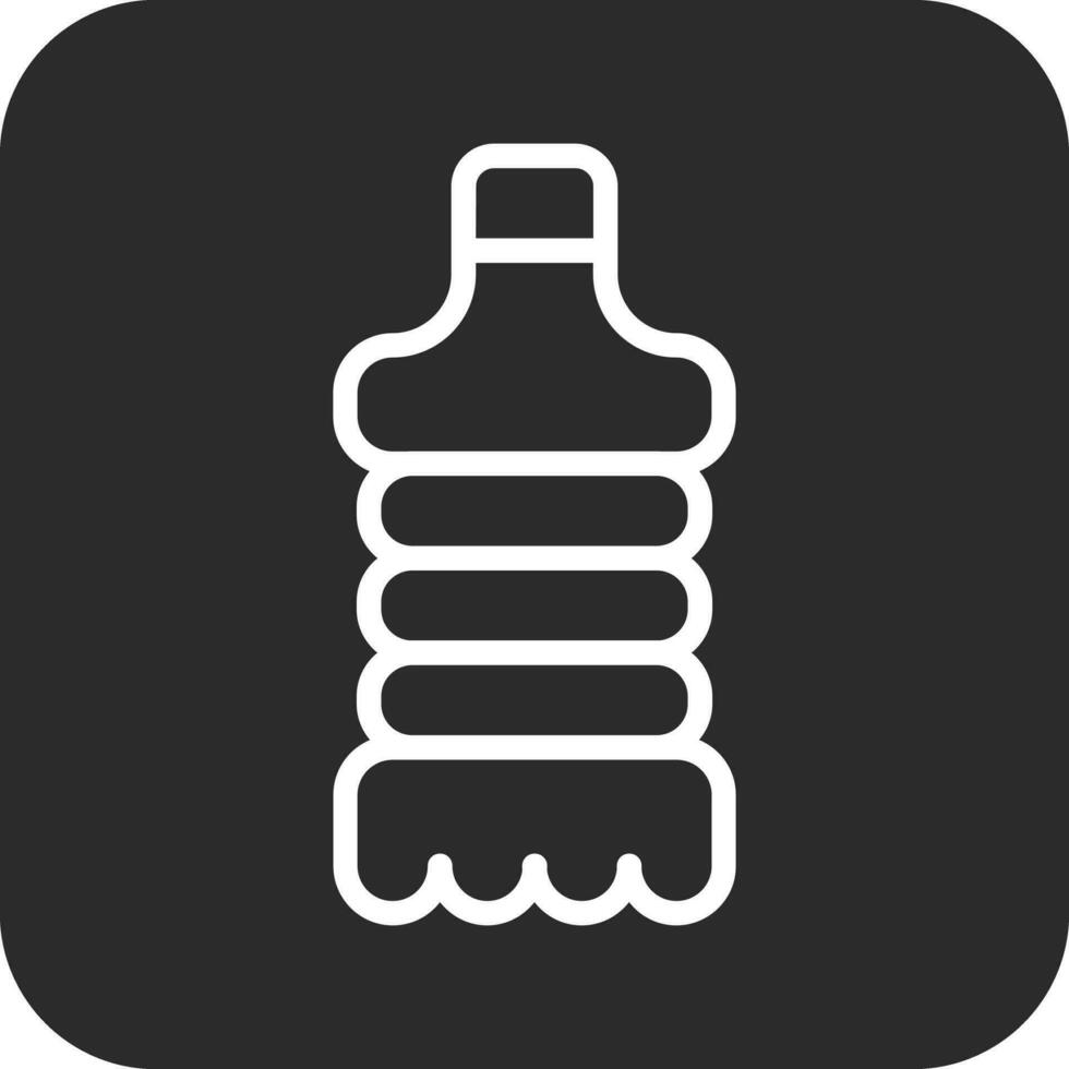 icono de vector de botella de agua