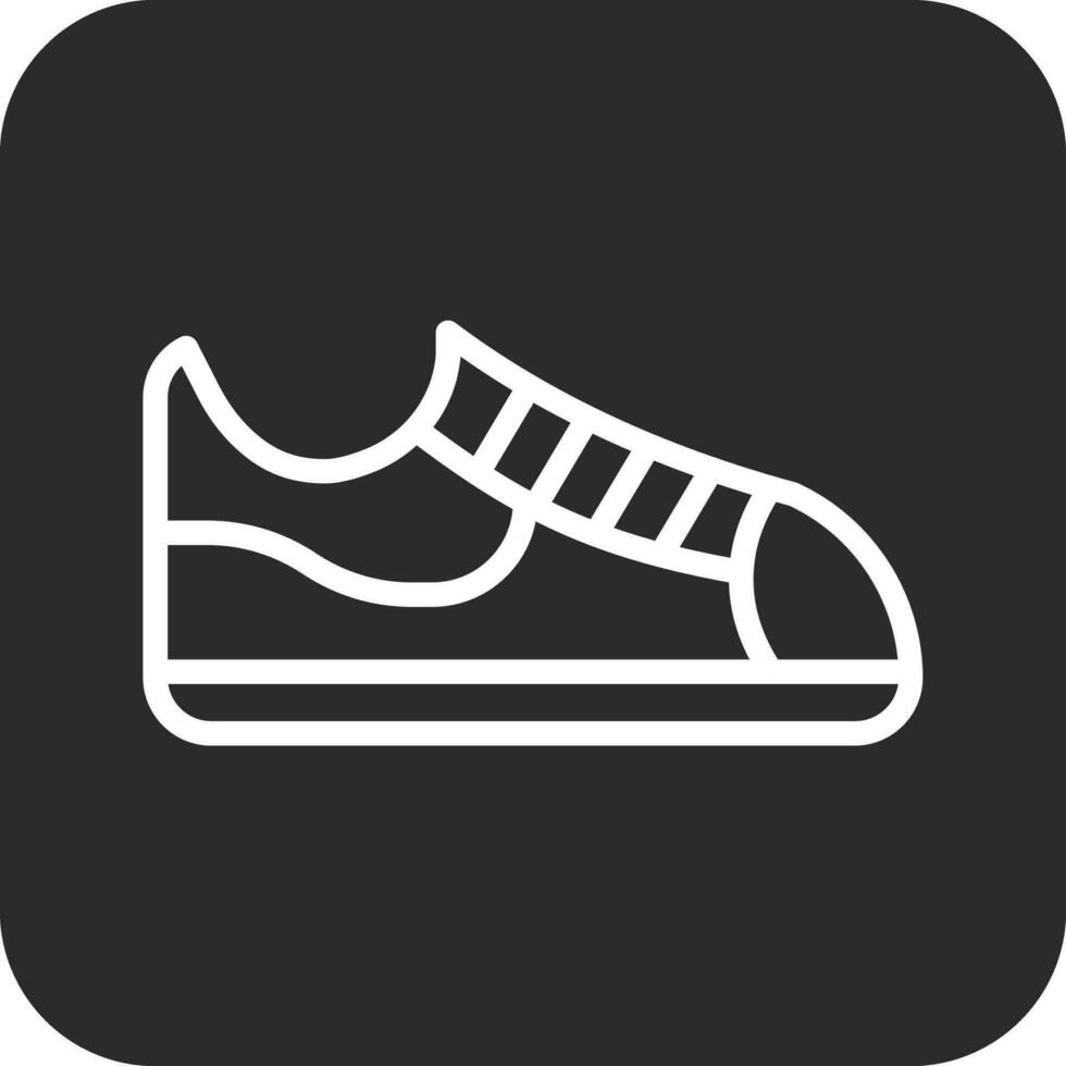 icono de vector de zapatos