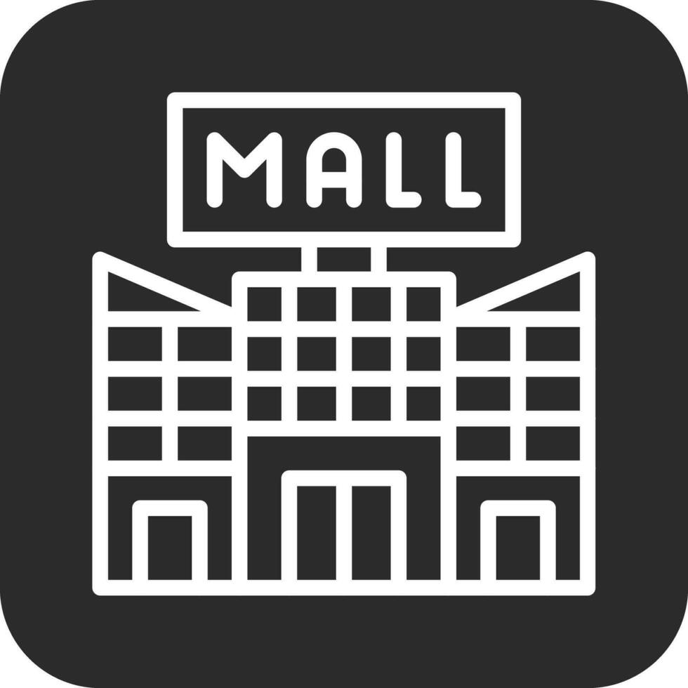 icono de vector de centro comercial