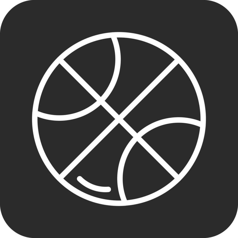 icono de vector de baloncesto