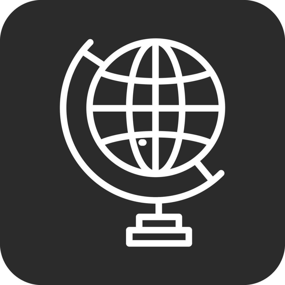 Globe Stand Vector Icon