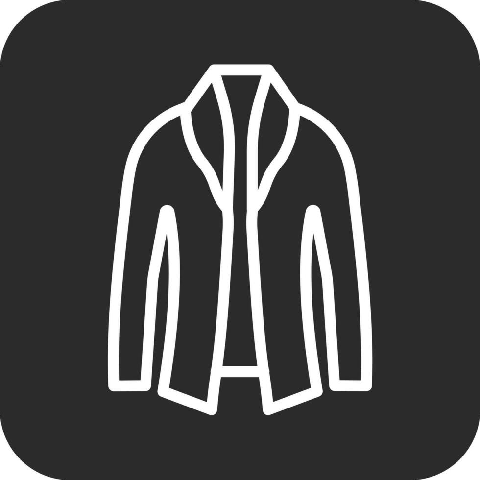 Business Coat Vector Icon