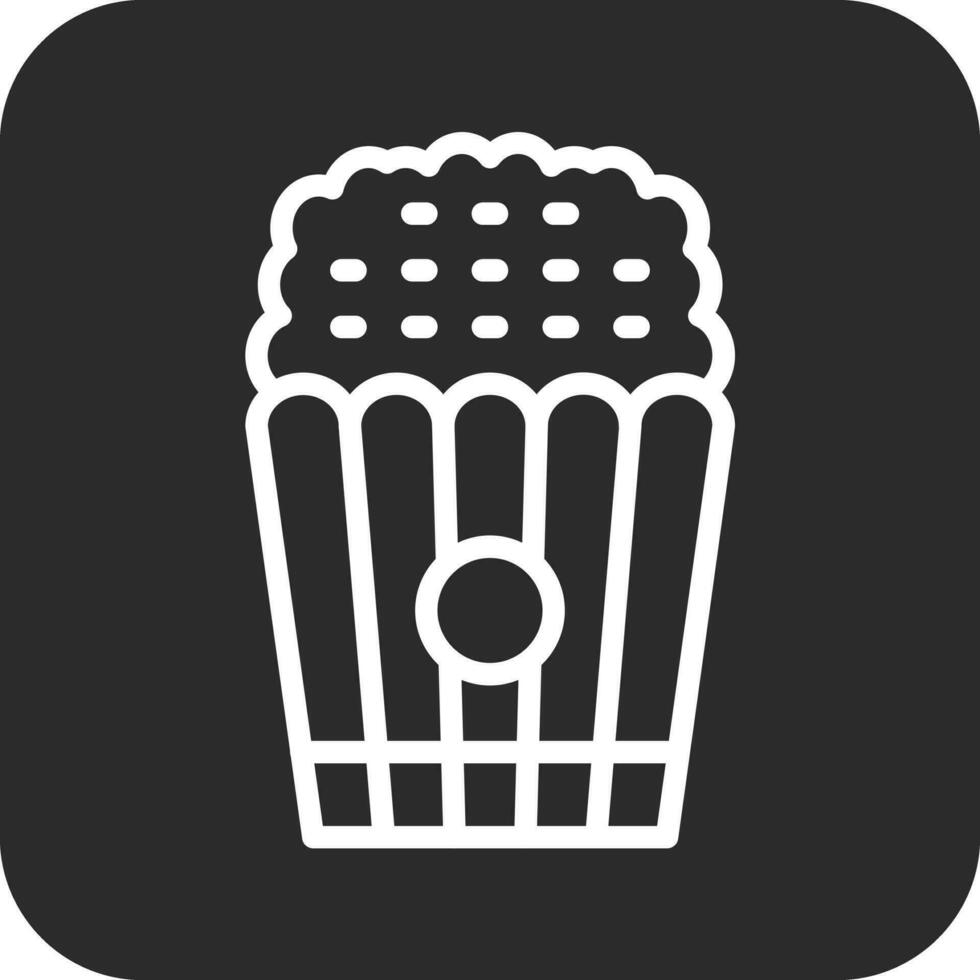 Popcorn Vector Icon