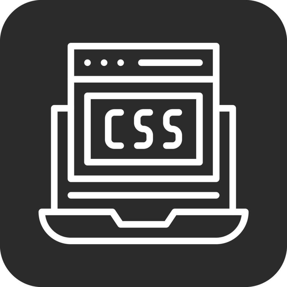 css código vector icono