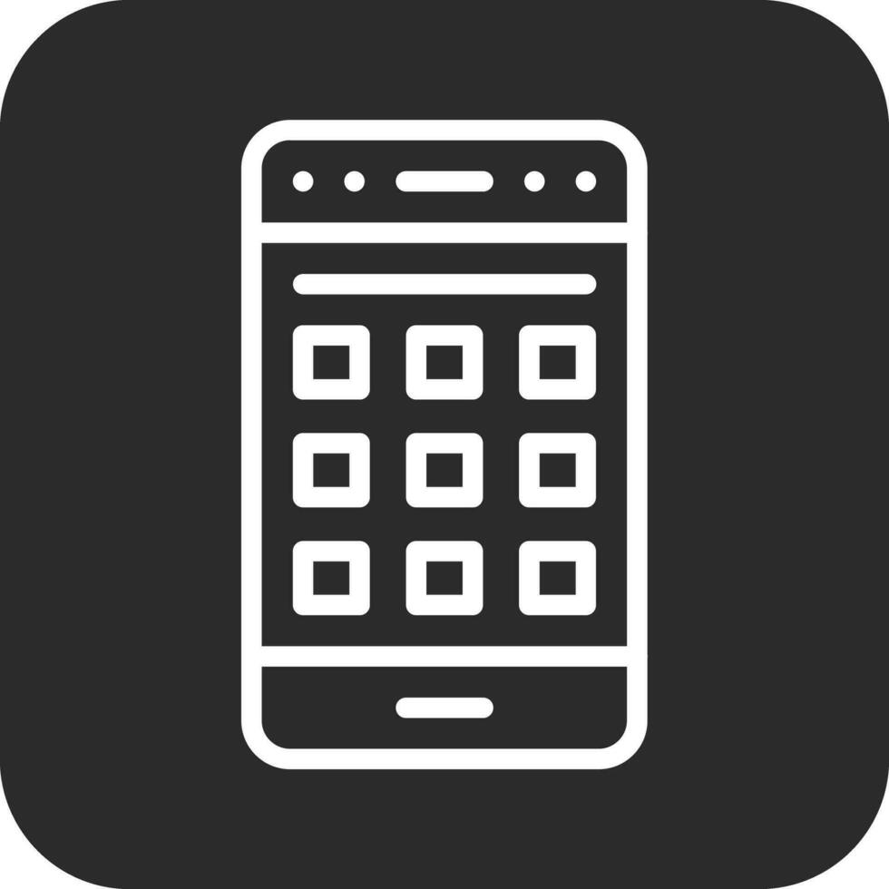 Mobile App Vector Icon