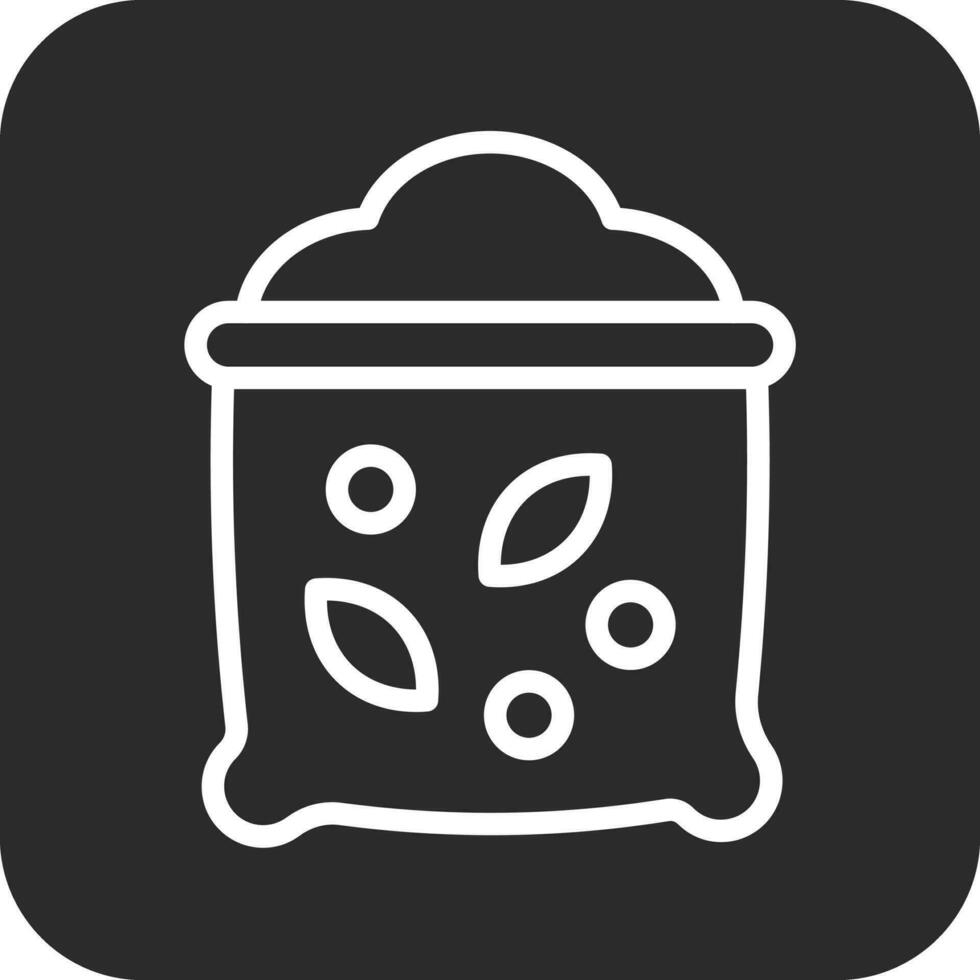 Seeds Bag Vector Icon