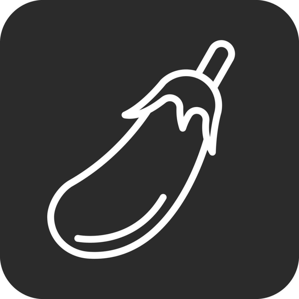 Eggplant Vector Icon