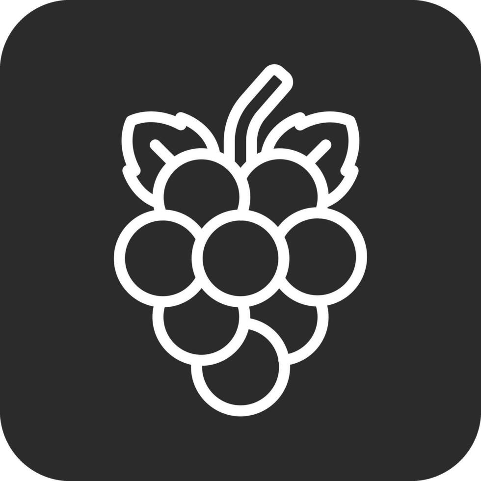 Grapes Vector Icon