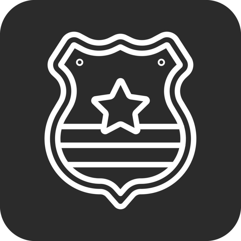 Police Badge Vector Icon