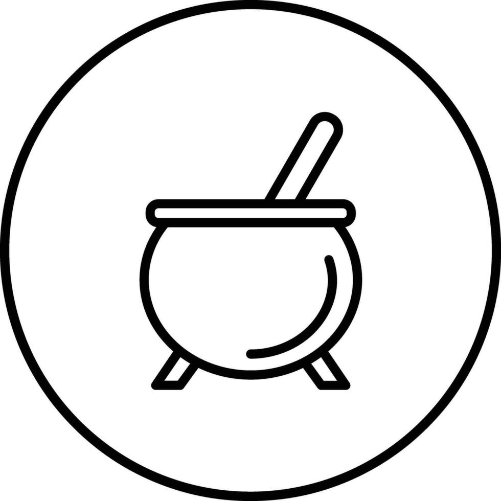 Cauldron Vector Icon