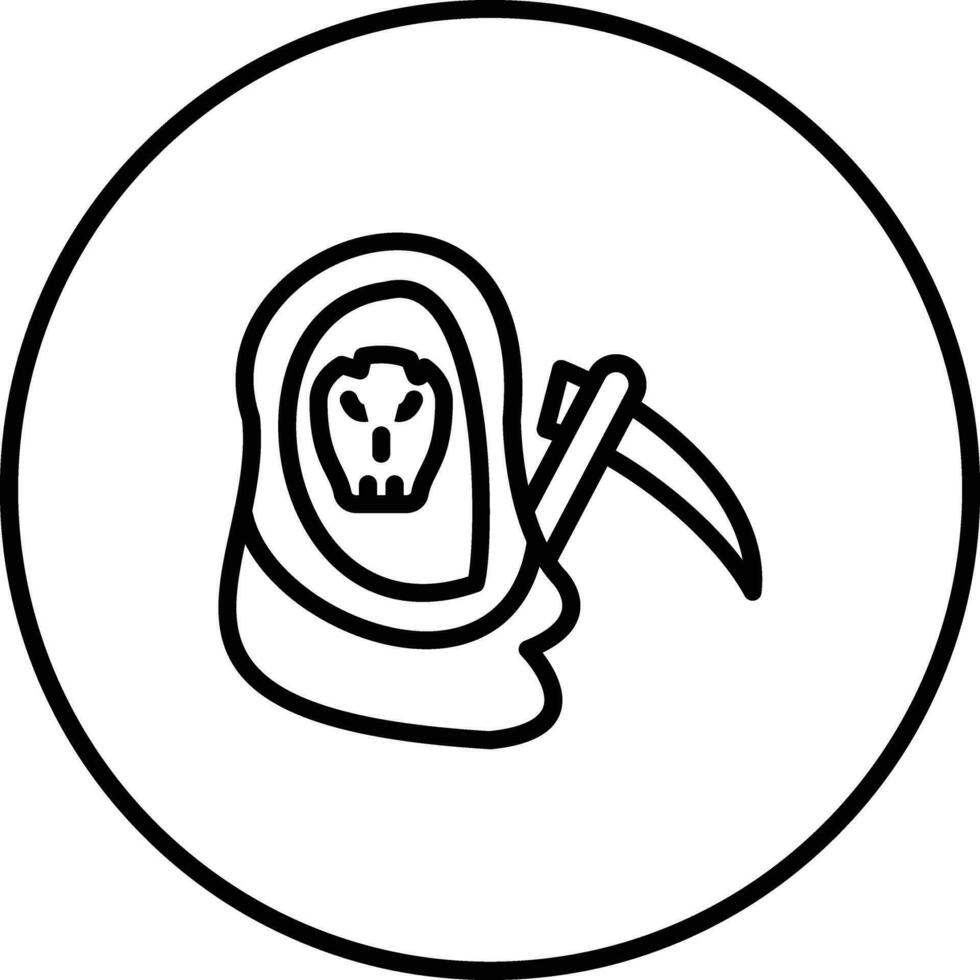 Grim Reaper Vector Icon
