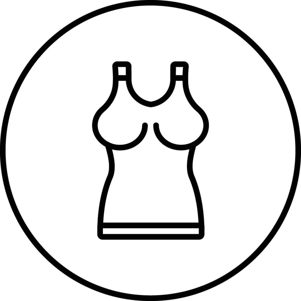 Sleeveless Shirt Vector Icon