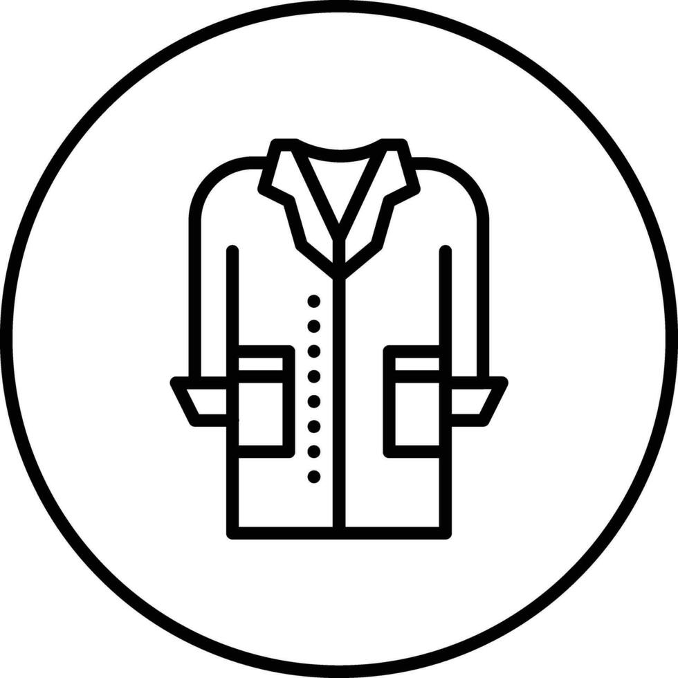 Lab Coat Vector Icon