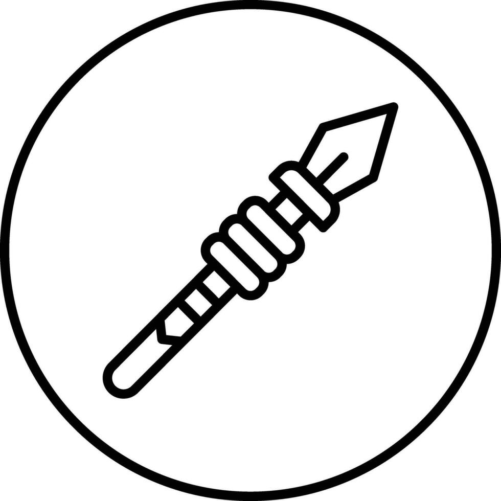 Spear Vector Icon