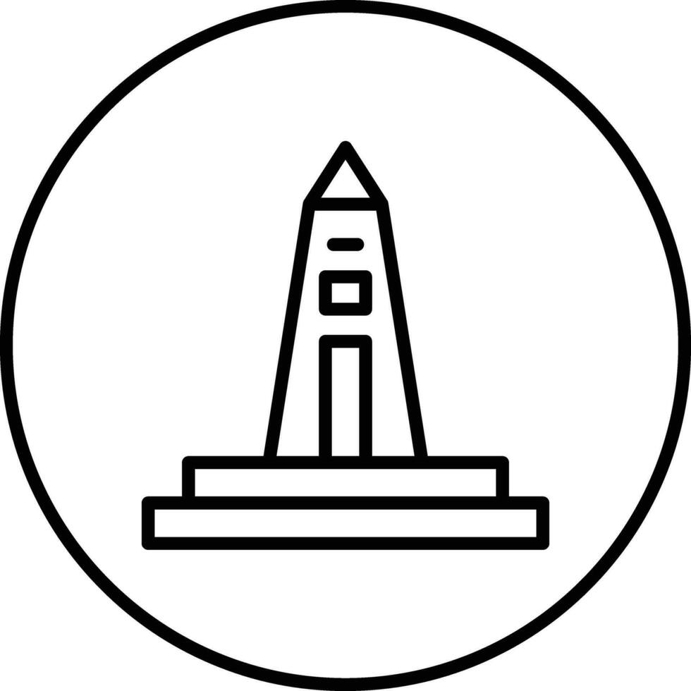 Obelisk Vector Icon